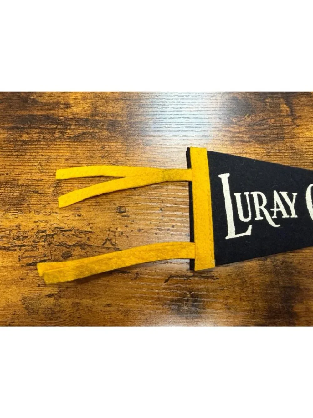 Vintage Luray Caverns, Va mini pennant